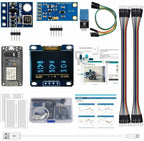 Kit Stație Meteo ESP8266 cu Senzori Temperatură, Umiditate, Presiune și Afișaj OLED