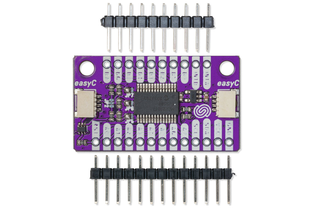 Expandor IO MCP23017 Breakout, 16 Pini prin I2C, cu Qwiic