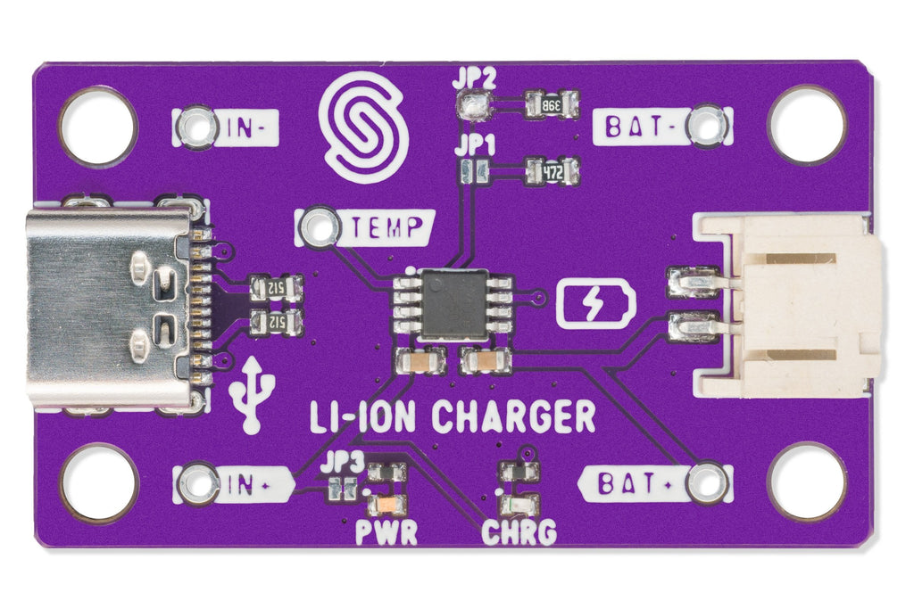Încărcător Li-Ion cu USB-C și Conector JST, CC/CV