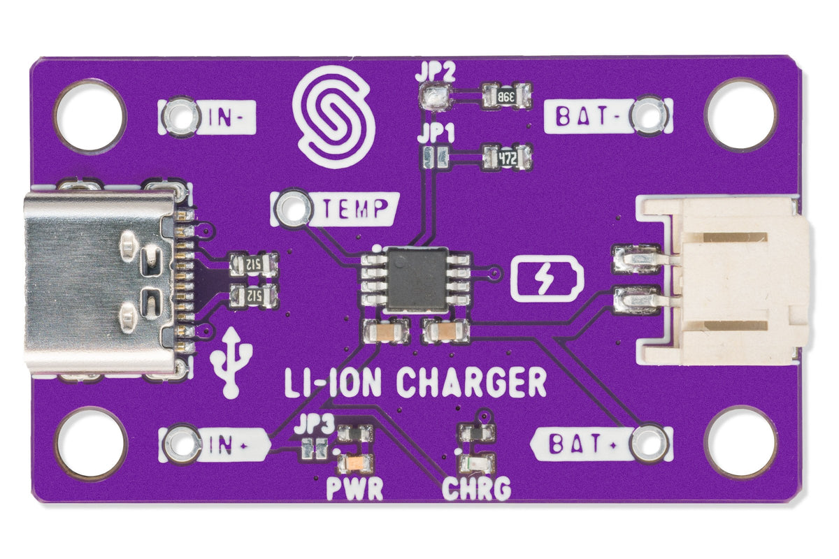 Încărcător Li-Ion cu USB-C și Conector JST, CC/CV