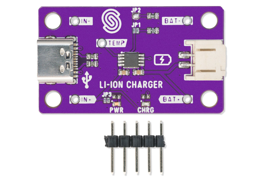 Încărcător Li-Ion cu USB-C și Conector JST, CC/CV