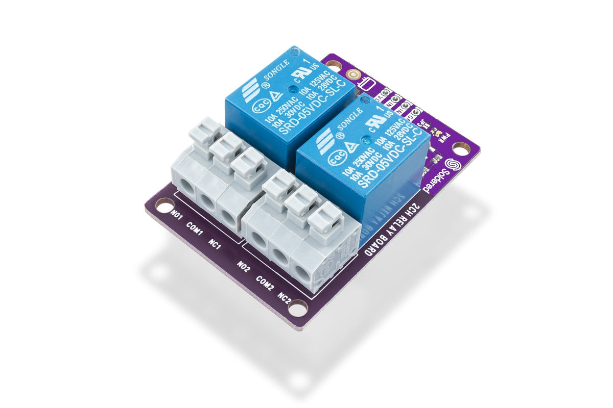 Modul Releu 2 Canale 250V 10A pentru Arduino, ESP32 și Raspberry Pi