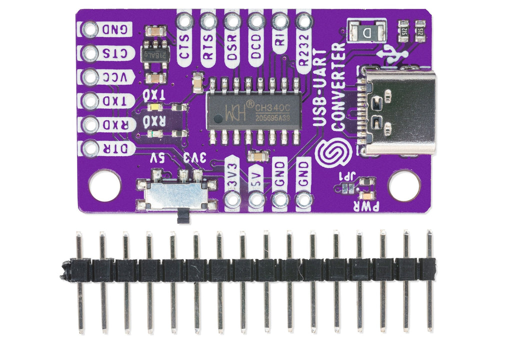 Convertor USB-UART CH340 pentru 3,3 V și 5 V, până la 2 Mbps