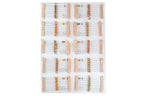 Set 400 Rezistențe 1/4W, 20 Valori x 20 Bucăți, Organizate pe Valori