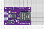 Modul W5500 conectat la o placa de dezvoltare