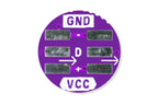 LED Pixel Inteligent WS2812B RGB Adresabil, pe Placă