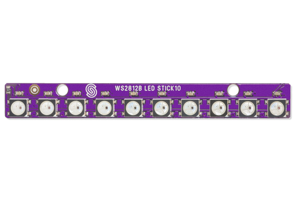 Bară LED Inteligentă WS2812B cu 10 LED-uri RGB Adresabile