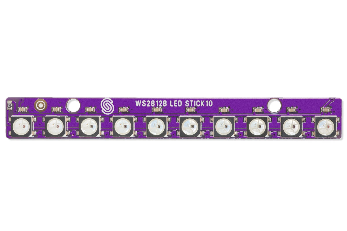 Bară LED Inteligentă WS2812B cu 10 LED-uri RGB Adresabile
