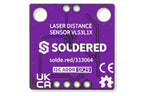 Modul VL53L1X detaliu senzor laser