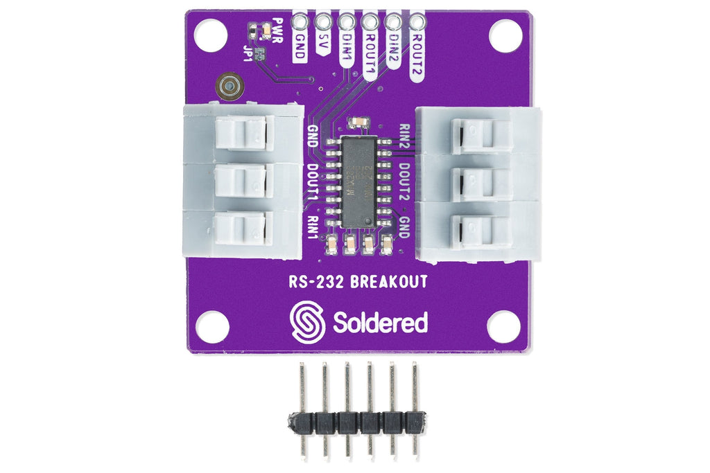 Transceiver RS-232 Breakout cu Protecție ESD, 3,3-5,5 V