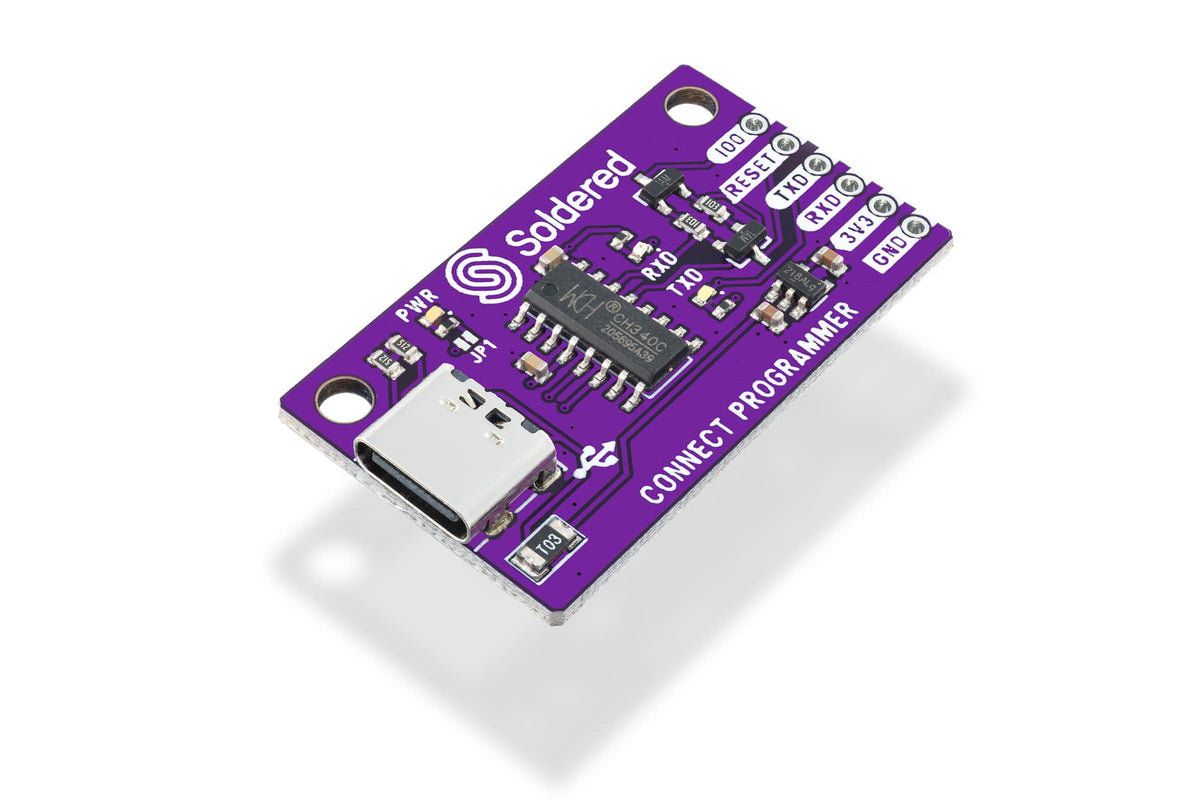 Programator Automat CONNECT pentru ESP32 și ESP8266, USB-C