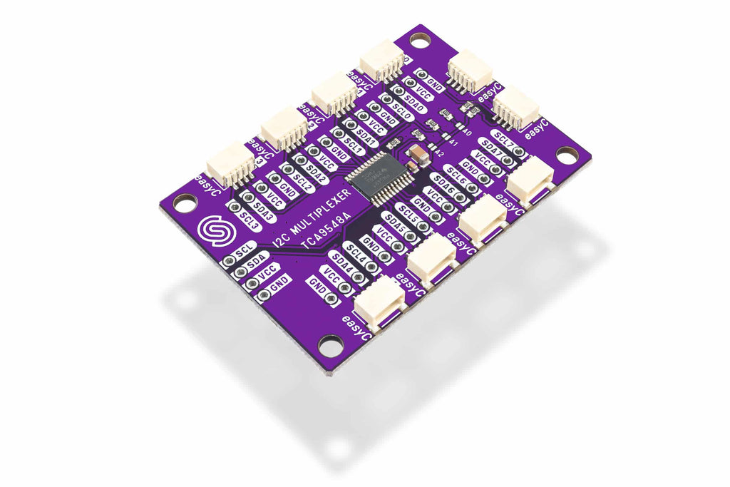 Multiplexor I2C TCA9548A cu 8 Canale și 10 Conectori Qwiic