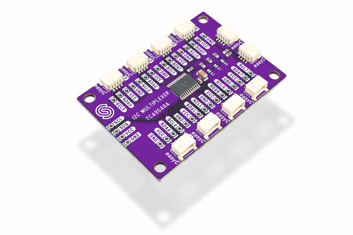 Multiplexor I2C TCA9548A cu 8 Canale și 10 Conectori Qwiic