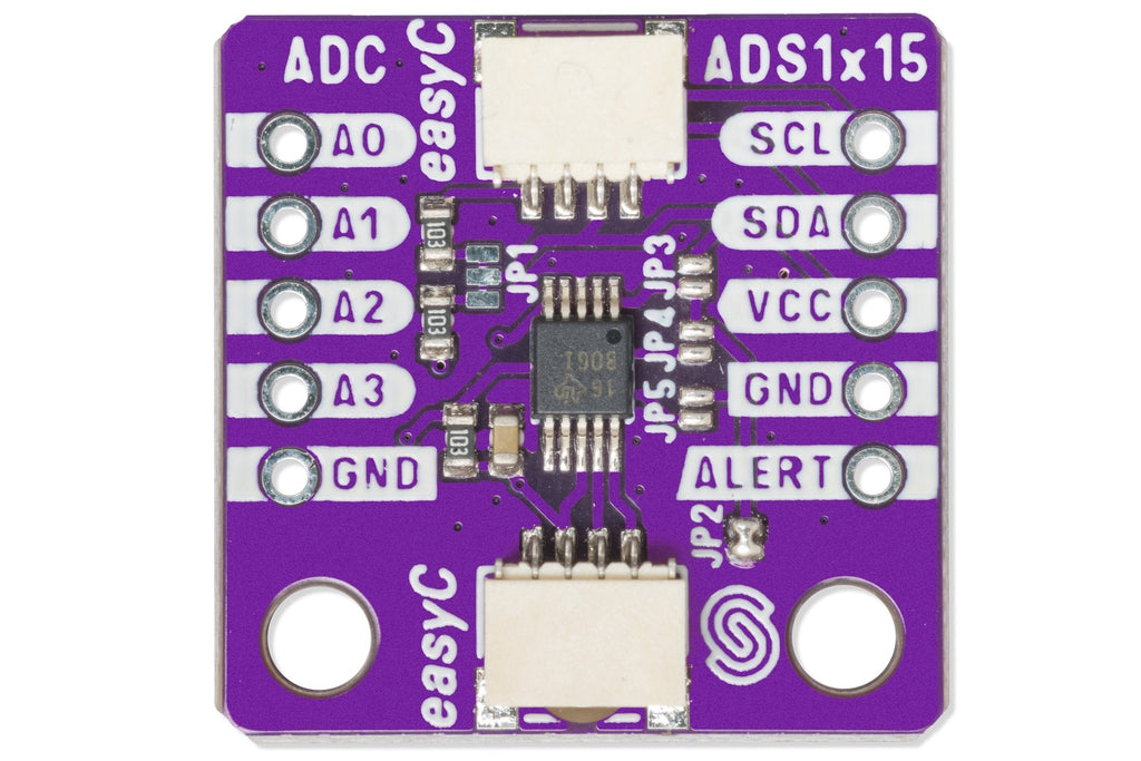 Convertor ADC ADS1115 de 16 Biți cu 4 Canale și PGA, cu Qwiic