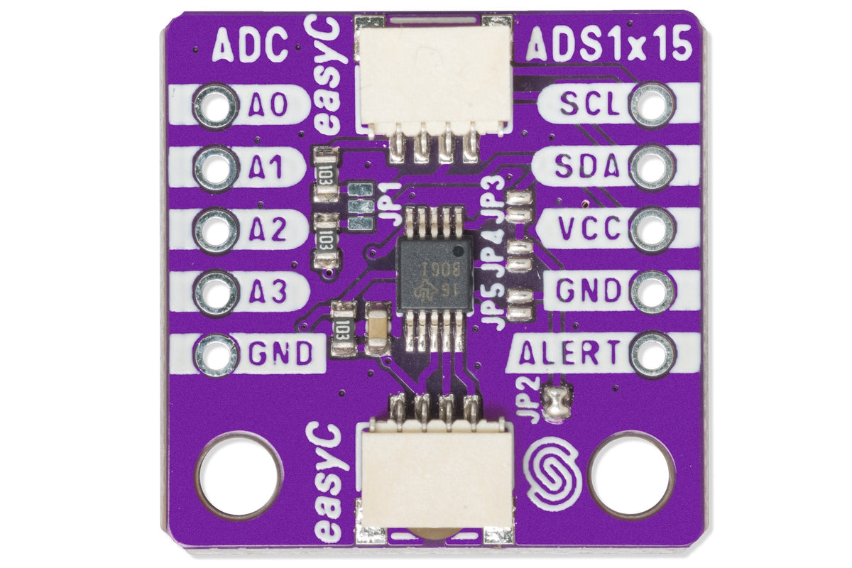 Convertor ADC ADS1115 de 16 Biți cu 4 Canale și PGA, cu Qwiic