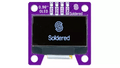 Afișaj OLED 0,96 inch I2C SSD1306 128x64 cu Qwiic, Pixeli Albi