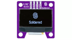 Afișaj OLED 0,96 inch I2C SSD1306 128x64 cu Qwiic, Pixeli Albi
