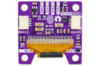 Afișaj OLED 0,96 inch I2C SSD1306 128x64 cu Qwiic, Pixeli Albi