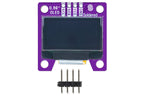 Afișaj OLED 0,96 inch I2C SSD1306 128x64 cu Qwiic, Pixeli Albi