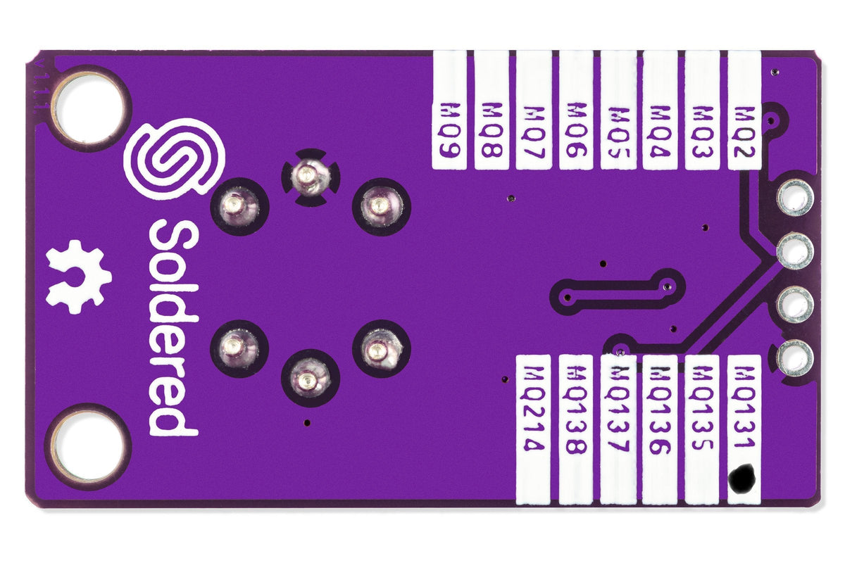 Modul MQ131 detaliu potentiometru de prag