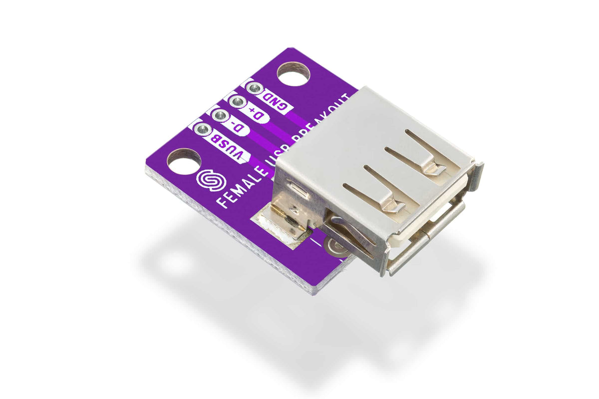 Breakout Conector USB Tip A Mamă, cu Pini pentru Placa de Test