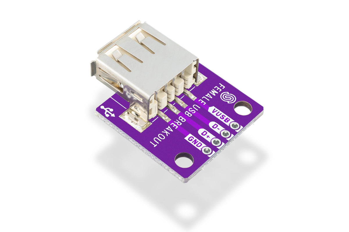 Breakout Conector USB Tip A Mamă, cu Pini pentru Placa de Test