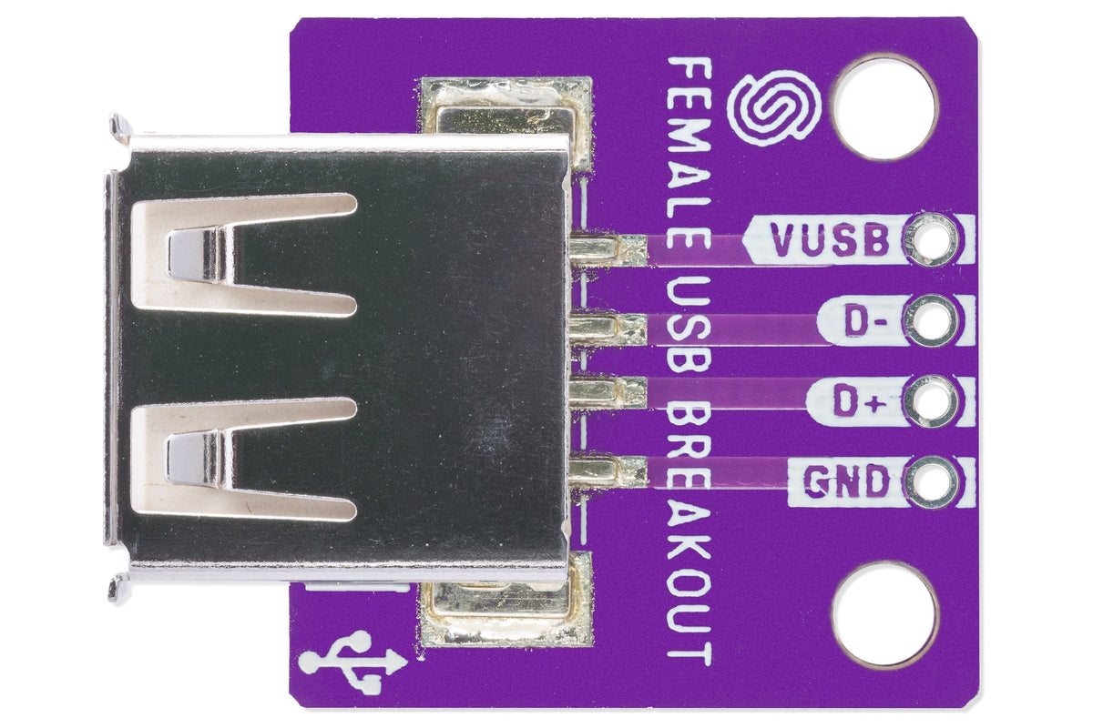 Breakout Conector USB Tip A Mamă, cu Pini pentru Placa de Test