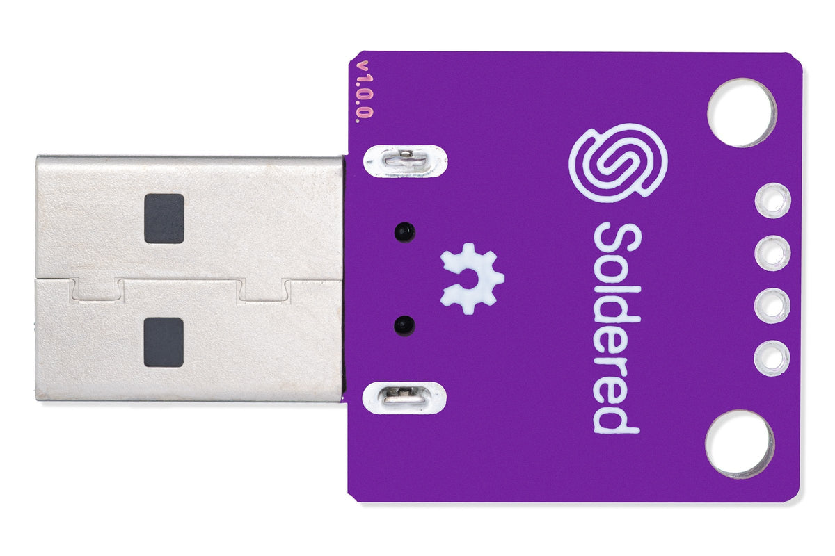 Breakout Conector USB Tip A Tată, cu Pini pentru Placa de Test