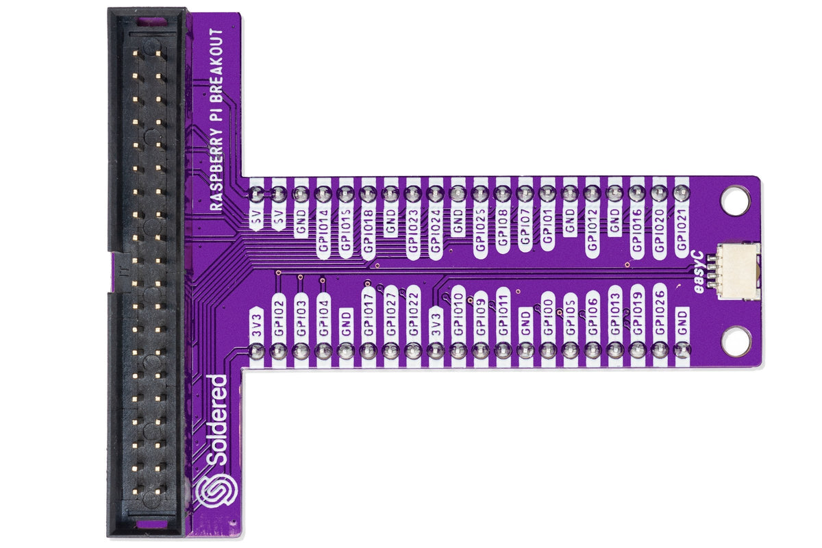 Adaptor Breadboard pentru Raspberry Pi, GPIO 40 de Pini, cu Cablu Panglică