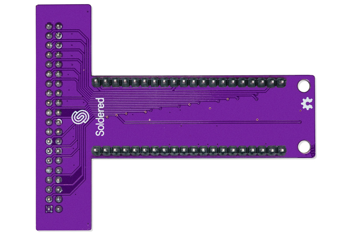 Adaptor Breadboard pentru Raspberry Pi, GPIO 40 de Pini, cu Cablu Panglică