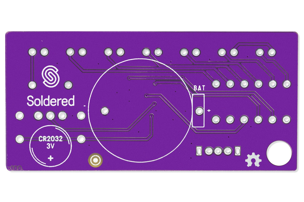 Kit de Lipit Joc Stop Me cu STM32C0, LED-uri și Breloc