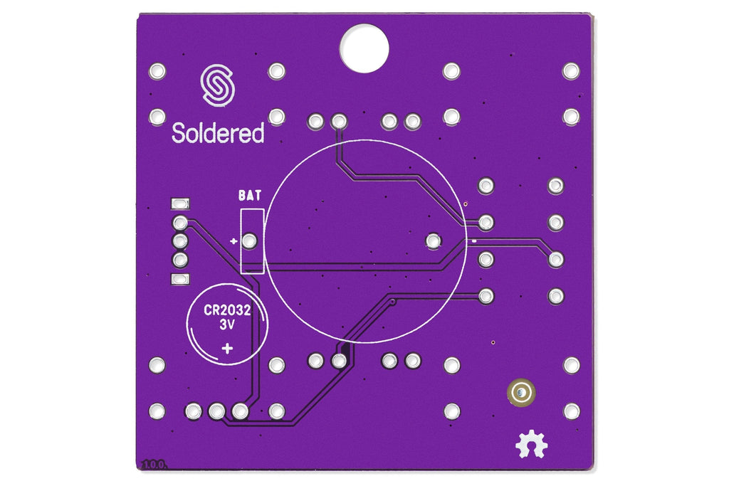 Kit de Lipit Joc de Reacție cu STM32C0, LED-uri și Breloc