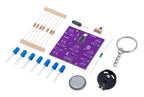 Kit de Lipit Zar Electronic cu LED-uri, Senzor de Vibrație și Breloc