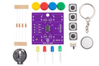 Kit de Lipit Joc Simon Says cu Microcontroler Preprogramat și Breloc