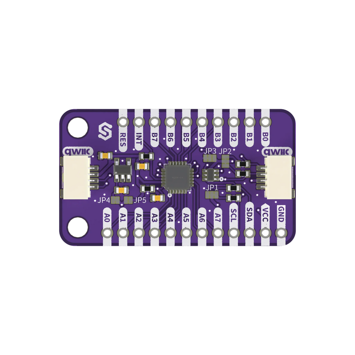 Expandor GPIO PCAL6416A Breakout, 16 Pini Suplimentari prin I2C, cu Qwiic