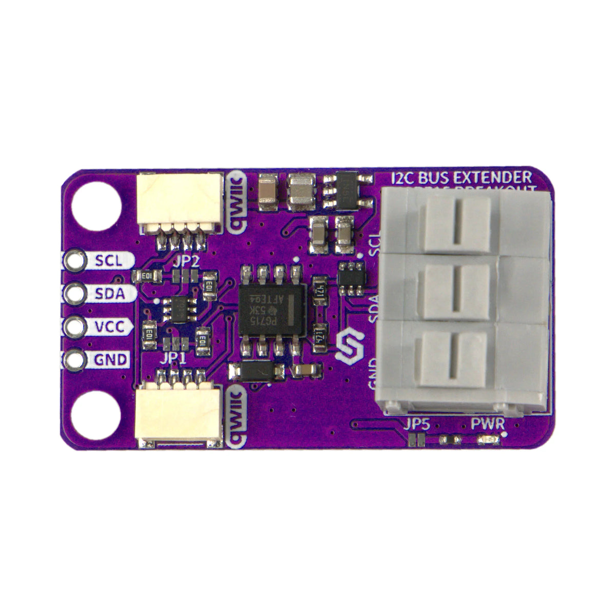 Extender Magistrală I2C P82B715 Breakout, Cablu până la 50 m, cu Qwiic