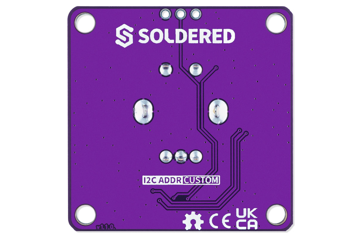 Placă cu Encoder Rotativ, Qwiic și ATtiny404, pentru Meniuri și Reglaje