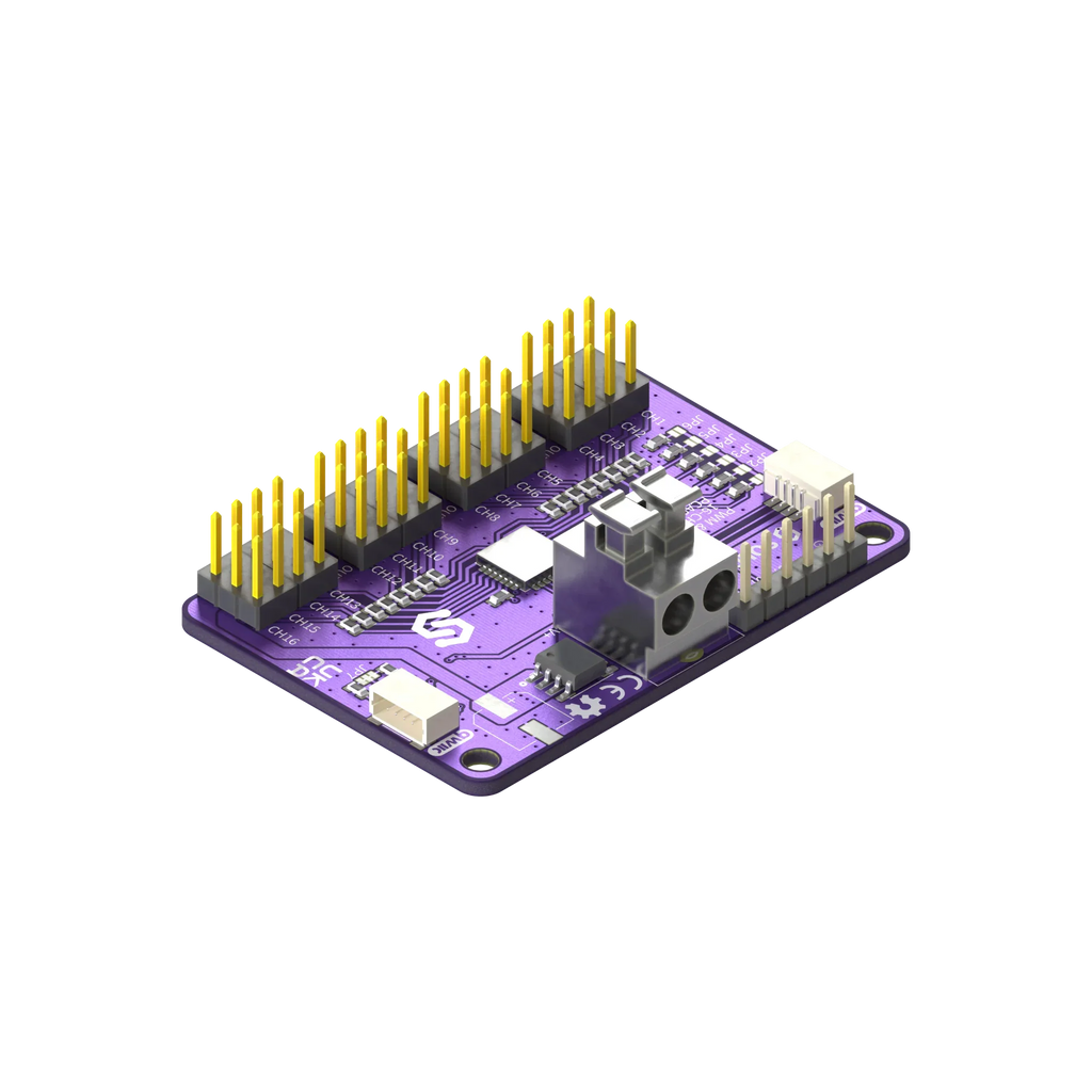 Driver Servo și PWM PCA9685 cu 16 Canale, 12 Biți, I2C și Qwiic