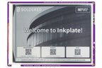 Inkplate 6 afisand text pe ecranul e-paper