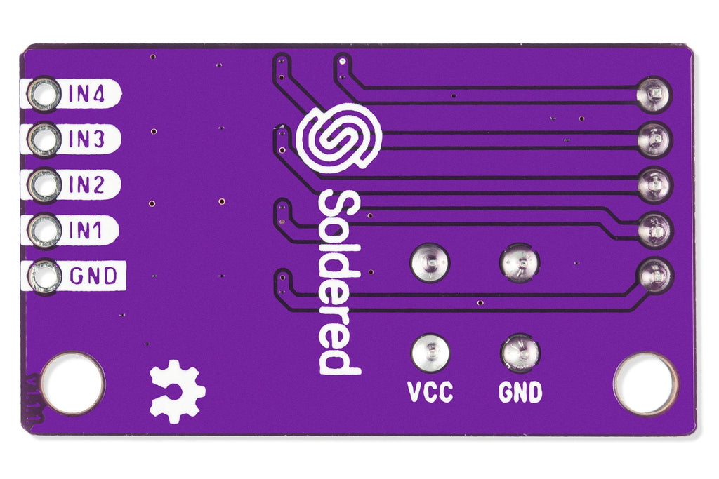 Motor Pas cu Pas cu Driver și LED-uri de Fază, pentru Arduino