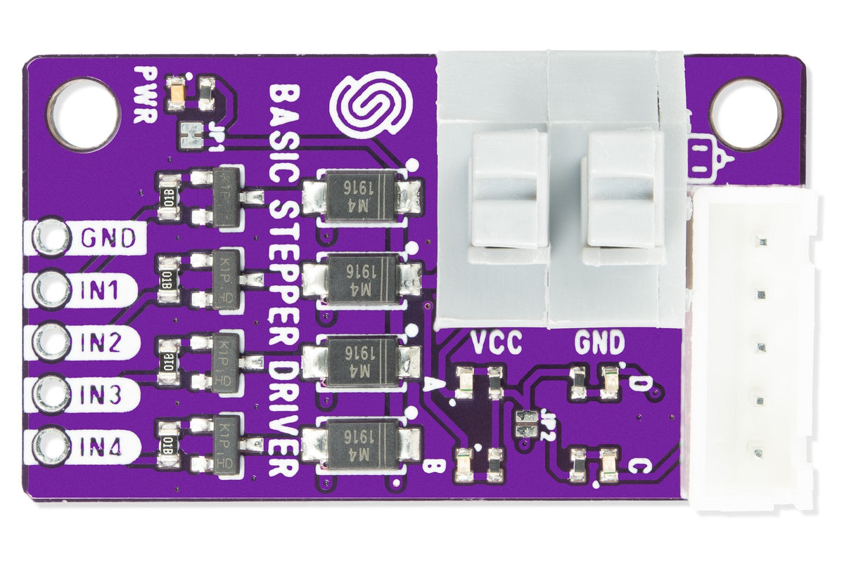Motor Pas cu Pas cu Driver și LED-uri de Fază, pentru Arduino