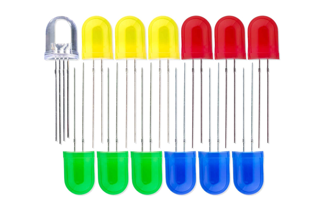 Set de 13 LED-uri de 10 mm cu Lumină Difuză