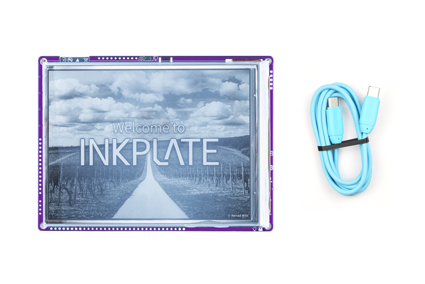 Inkplate 6MOTION schema componentelor de pe placa