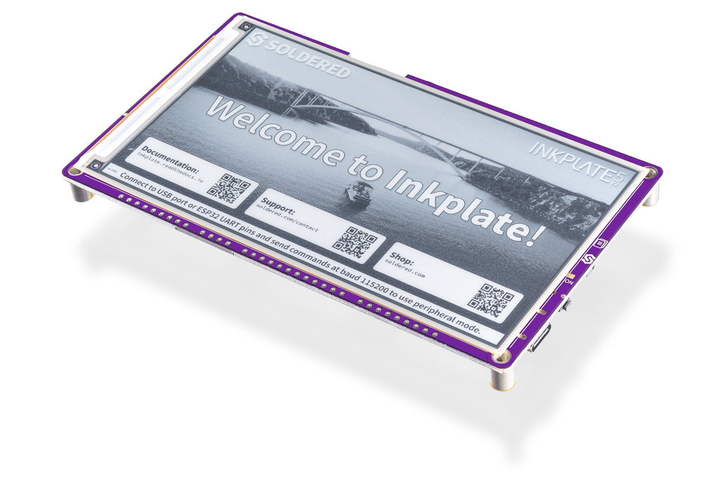 Inkplate 5 Gen2 placa de dezvoltare e-paper 5,2 inch cu ESP32