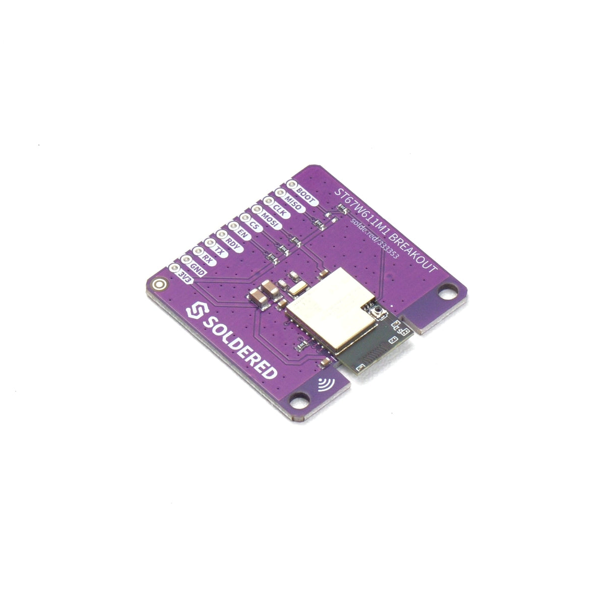 Modul wireless ST67W611M1 breakout pentru STM32
