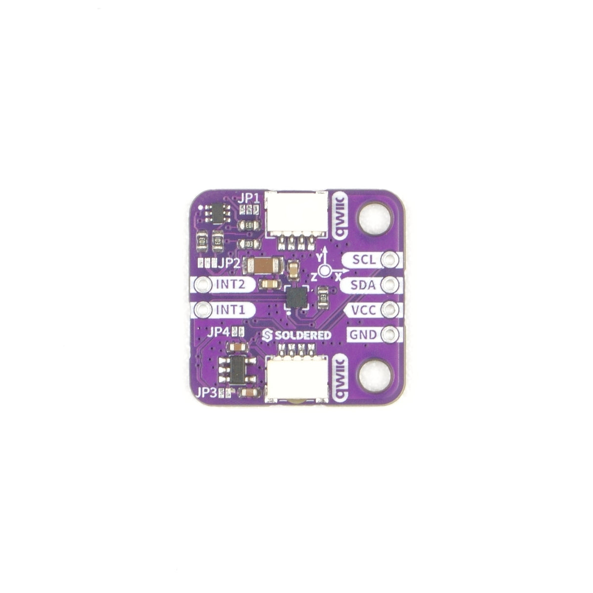Accelerometru IIS2DULPX Breakout pe 3 Axe, Consum Ultra Redus, cu Qwiic