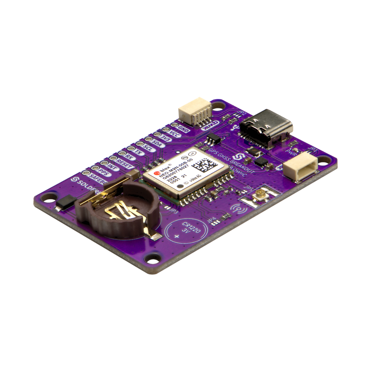 Modul GNSS GPS NEO-M9N breakout cu conectori Qwiic