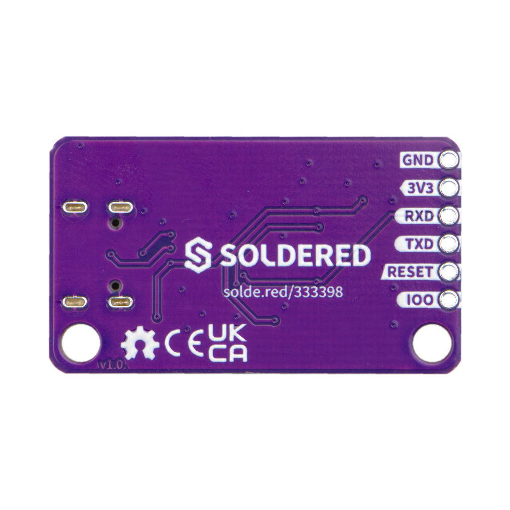 Programator ESPFlash pentru ESP32 și ESP8266, USB-C cu CH340C
