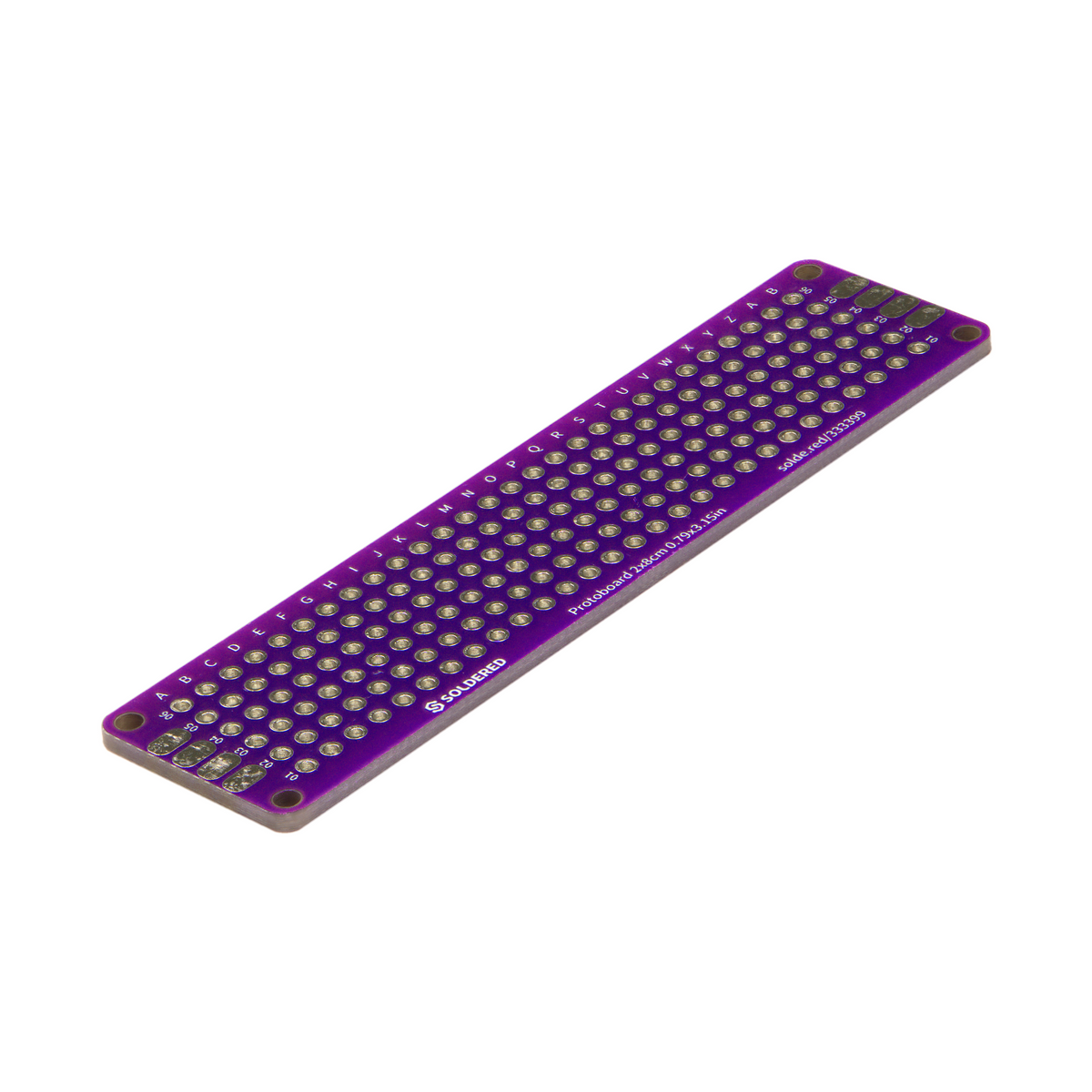 Protoboard Soldered cu Mască de Lipire, Set de 3 Plăci, 7 x 9 cm sau 8 x 12 cm