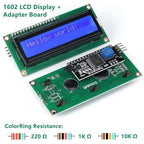 Kit 18 Module și Senzori pentru Arduino Uno R3 cu OLED 0.96 și LCD 1602